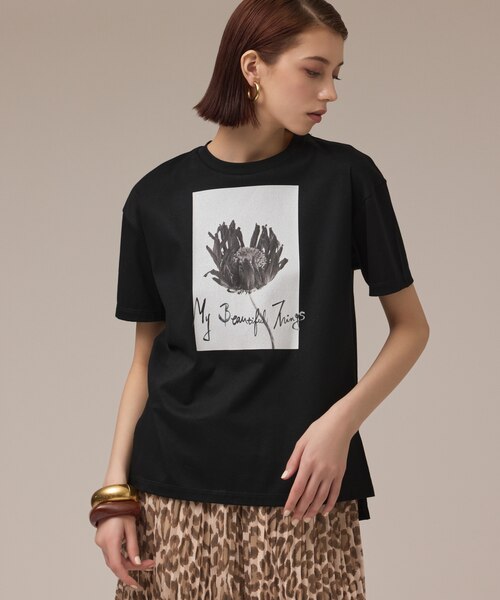 【グレースコンチネンタル】カットフォトTシャツ カットフォトTシャツ｜グレースコンチネンタルの通販｜&mall