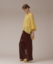 ボリュームカフタントップ