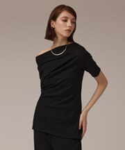 ラメリブジャージトップ