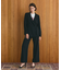 ダブルクロスストレートパンツ