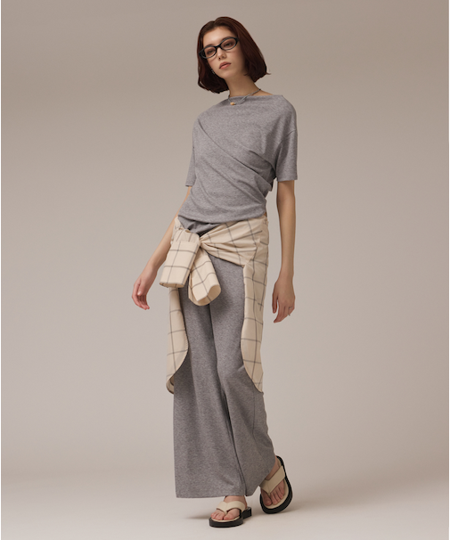 ラメリブジャージパンツ