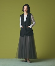 チュールボリュームスカート