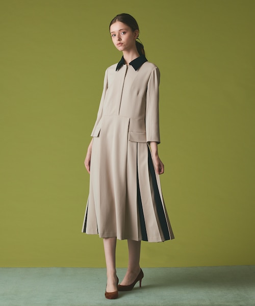 レオパードフリルシャツワンピース｜グレースコンチネンタルの通販