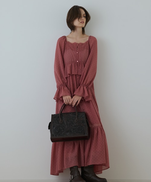 ハートクレリックドレス｜グレースコンチネンタルの通販｜&mall