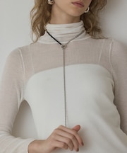 バイカラーチェーンチョーカー