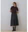 チュールティアードスカート