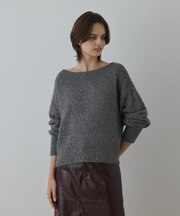 グリッターニットトップ