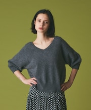 カシミヤファートップ