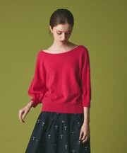 カシミヤファートップ