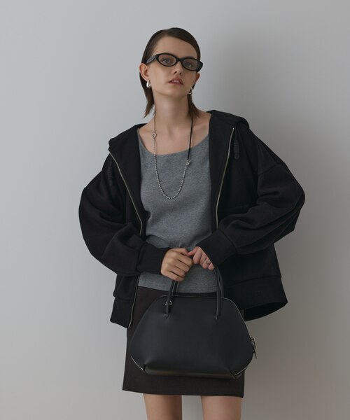 専用 グレースコンチネンタル 定価4万2千円 クリアビジューパーカー ブラック 2025年最新】GRACE CONTINENTAL カラー：ブラック系 パーカーの