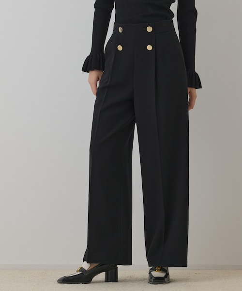 谷川菜奈さんコラボ＞チェーン付きワイドパンツ 25AW｜プロポーション