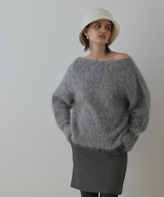 オーバーニットトップ