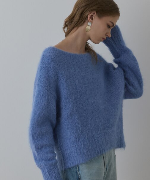 オーバーニットトップ