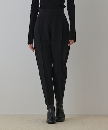 ハイウエストテーパードパンツ