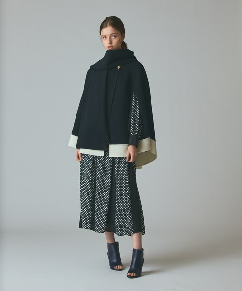 ストール付リバーケープ｜グレースコンチネンタルの通販｜&mall