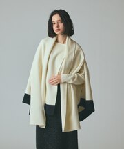 ストール付リバーケープ