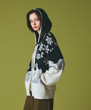 スノージャガードニットフーディ