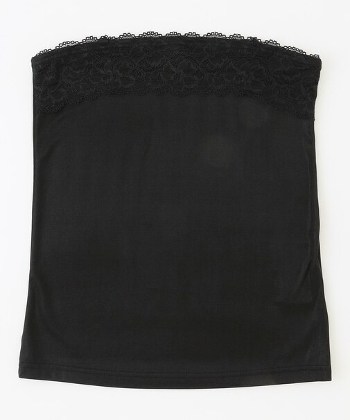 箔プリントレースベアトップ