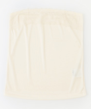 箔プリントレースベアトップ