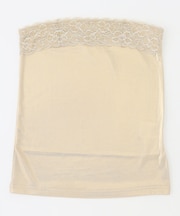 箔プリントレースベアトップ