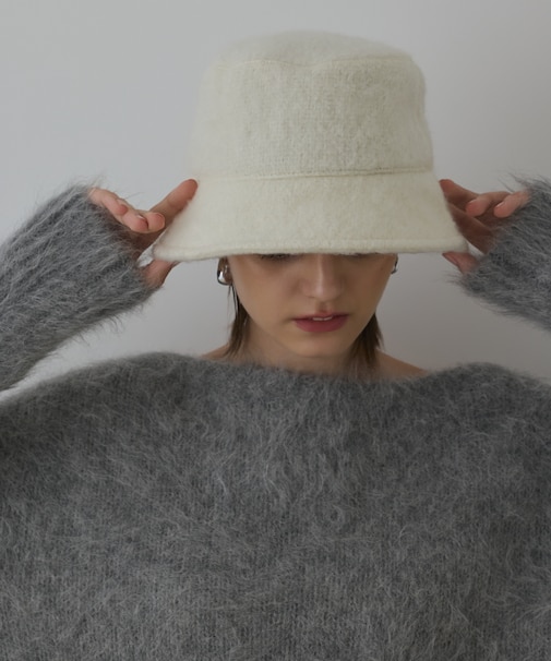 ショートシャギーハット