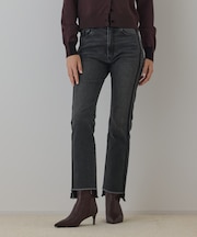 ラインスリムデニムパンツ