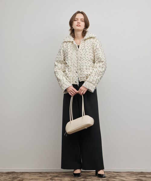 ツイードダウンジャケット｜グレースコンチネンタルの通販｜&mall