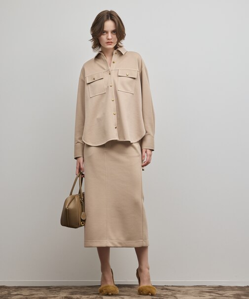 ジャージタイトスカート