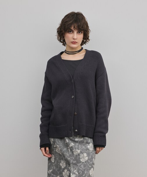 リリヤーンニットカーディガン