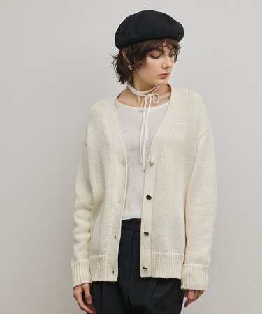 リリヤーンニットカーディガン