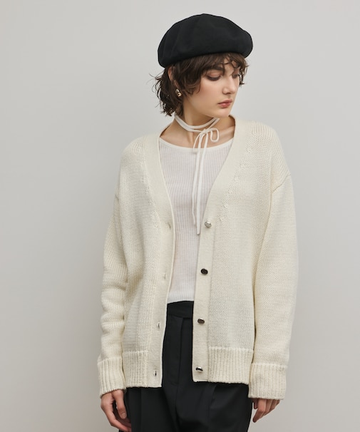 リリヤーンニットカーディガン