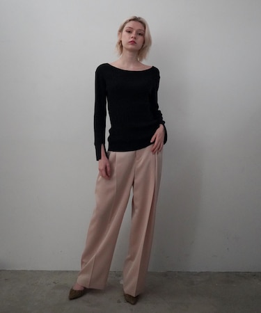 綿カシミヤインナートップ