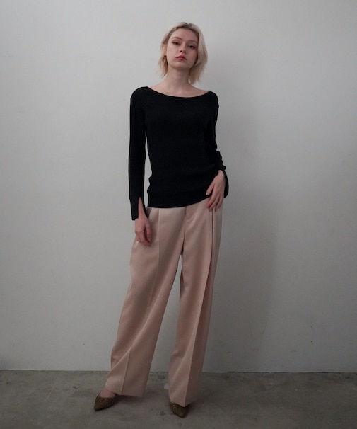 綿カシミヤインナートップ