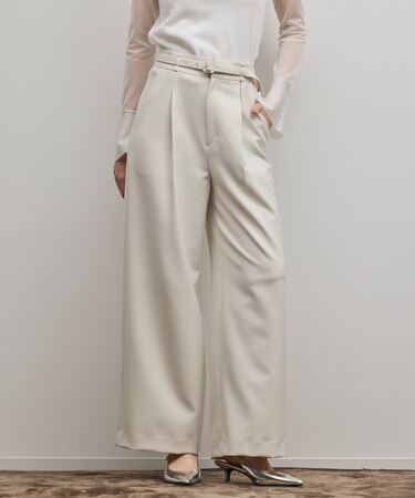 ダブルクロスワイドパンツ