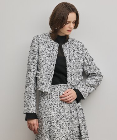 ミックスツイードジャケット