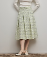 ミックスツイードスカート