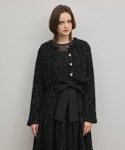 フェザーショートボレロ