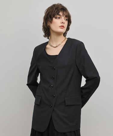 デザインフロントジャケット