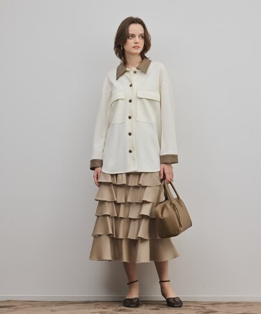 ティアードフリルスカート