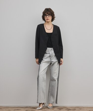 リメイクフレアデニムパンツ