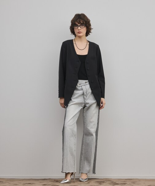 リメイクフレアデニムパンツ