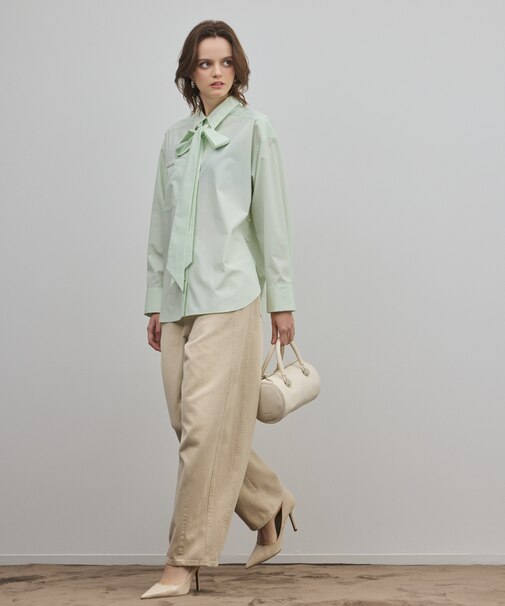 サイド切替バレルパンツ