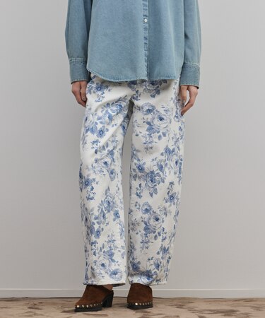 サイド切替バレルパンツ