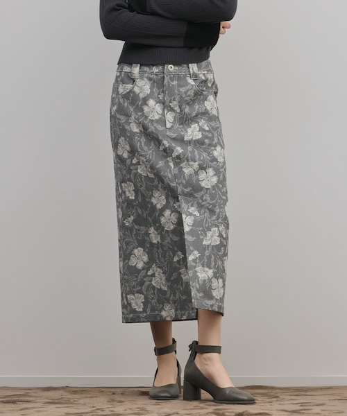 セントアンドリュース ボタニカルジャガードスカート ゴルフ スカート グレー花柄 ボタニカルジャガードスカート｜グレースコンチネンタルの通販｜&mall