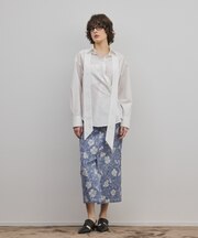 ボタニカルジャガードスカート
