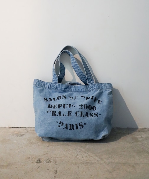 レタードデニムトート