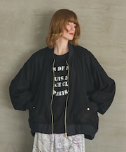 メッシュレイヤードブルゾン