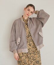 メッシュレイヤードブルゾン