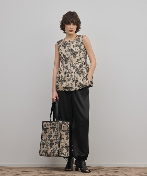 アニマルジャガードペプラムベスト