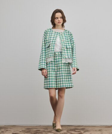 ツイードショートパンツ